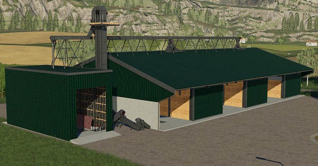 Мод хранилище Dynamic Grain Storage v1.0.0.0 FS19