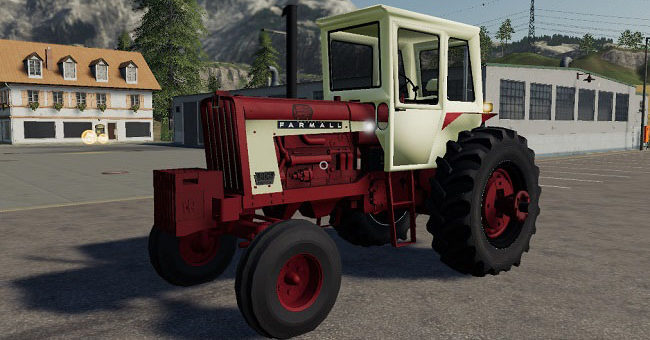 Мод трактор Farmall 806 v1.0 Farming Simulator 2019