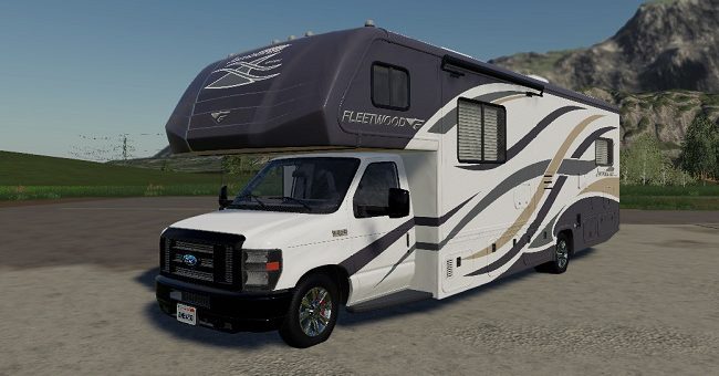 Мод Ford Fleetwood RV v1.0 Farming Simulator 19