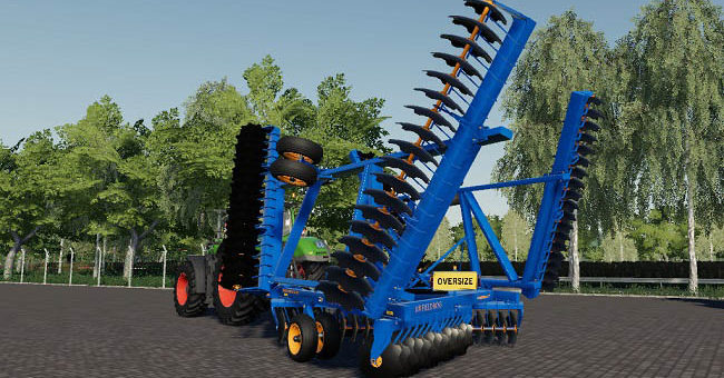 Мод плуг Grizzly FW108 V1.0 Farming Simulator 2019