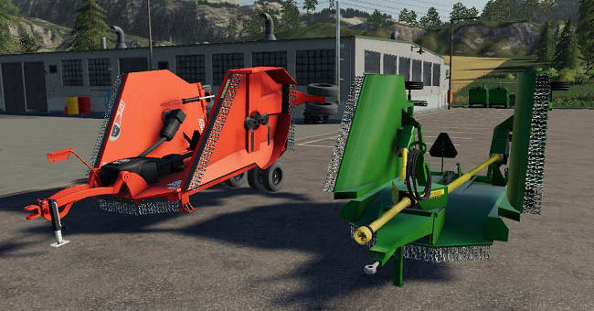 Мод ПАК John deere HX 15 and RHINO 4155 v1.0 FS19
