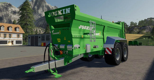 Мод прицеп Joskin Tornado 3 v1.1.0.0 Farming Simulator 19