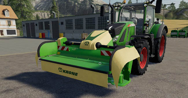 Мод косилка Krone EasyCut F v1.0.1.0 Farming Simulator 19