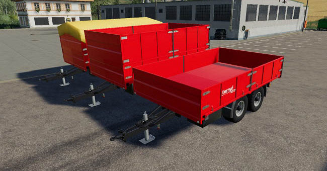 Мод прицеп Metsjo MetaMid v1.0.0.0 Farming Simulator 19