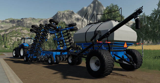 Мод ПАК New Holland disc drill v1.0.0 Farming Simulator 19
