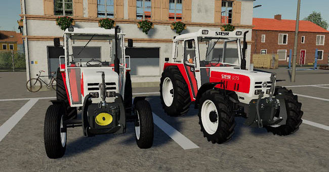Мод трактор STEYR 8075 RS2 basic version v1.2.0 FS19