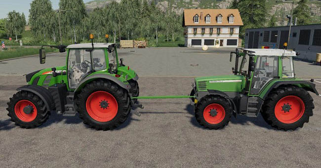 Мод сцепка Tow Bar v1.0.0.0 Farming Simulator 2019