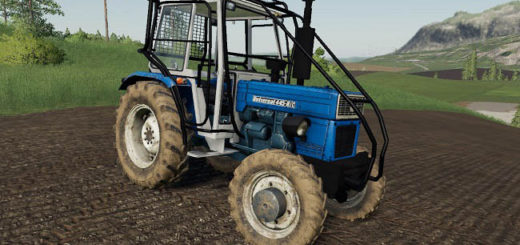 Мод трактор Universal 445 DTC Turbo v1.0 FS2019