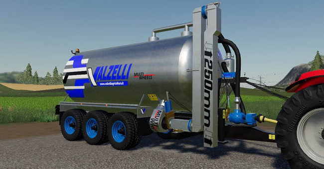 Мод цистерна Valzelli Multiwheels 250 v1.0.0.0 FS19