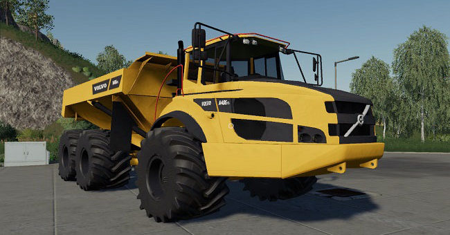 Мод самосвал Volvo A40g v2.1.1.0 Farming Simulator 19
