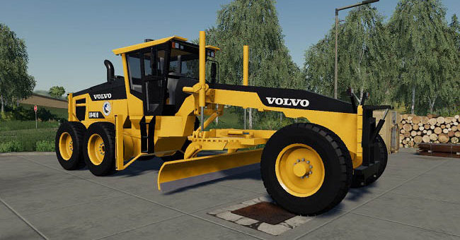 Мод грейдер Volvo G940B Motor Grader v0.0.1 FS2019