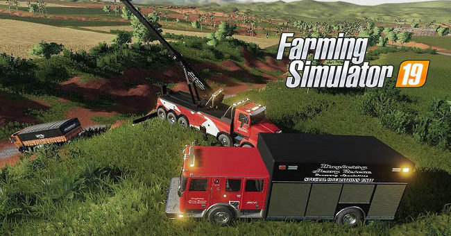 Мод ПАК WMF Tow Truck Pack v0.0.1 Farming Simulator 19