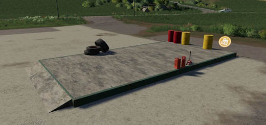 Мод рампа Workshop Trigger v1.0.0.0 Farming Simulator 19