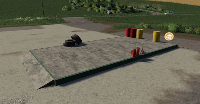 Мод рампа Workshop Trigger v1.0.0.0 Farming Simulator 19
