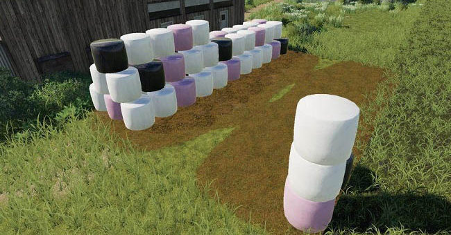 Мод хранилище Bale Stacks v1.0.0.0 Farming Simulator 19