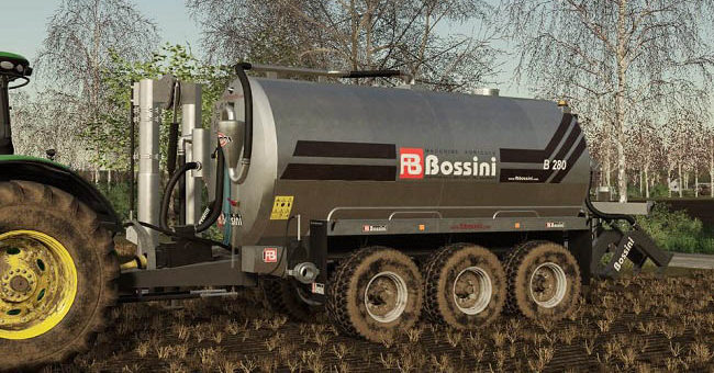 Мод цистерна Bossini B280 v1.0.0.0 Farming Simulator 19