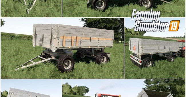 Мод прицеп BSS 8T v1.0.0.0 Farming Simulator 19