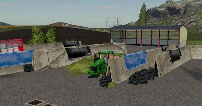 Мод ПАК Bunker Silo MA7 v1.0.0.0 Farming Simulator 2019