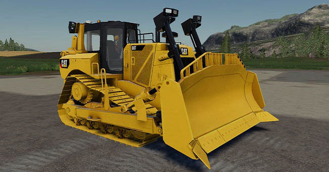 Мод бульдозер BullDozer Caterpillar D8T SDM V1.0.0.0 FS19