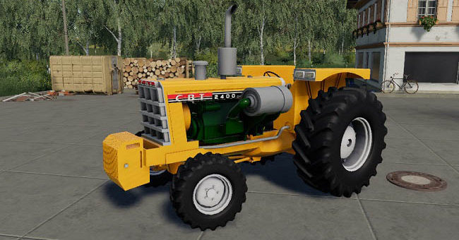 Мод трактор CBT 2400 Detroid v1.0.0.0 Farming Simulator 19