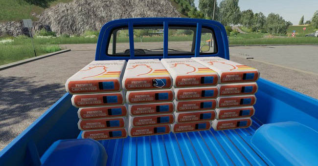 Мод корм Chicken Food Bag v1.0.0.0 Farming Simulator 19