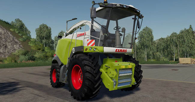 Мод комбайн Claas Jaguar 900 Type 496 v1.1.0.0 FS19