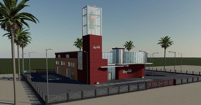 Мод производство Coca Cola Factory v1.0 Farming Simulator 19