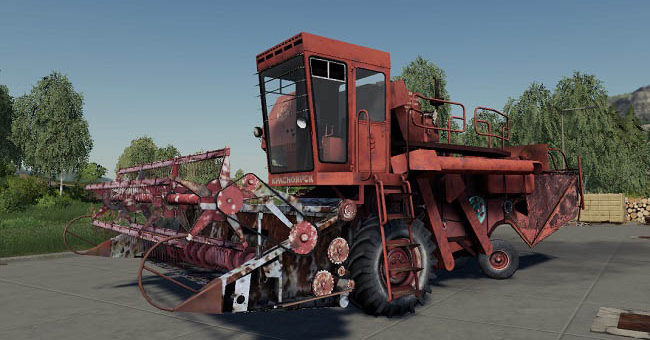 Мод комбайн Енисей 1200-1 v1.0 Фарминг Симулятор 19