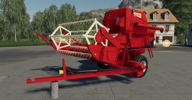 Мод комбайн Fahr M66T v1.0.0.0 Farming Simulator 19