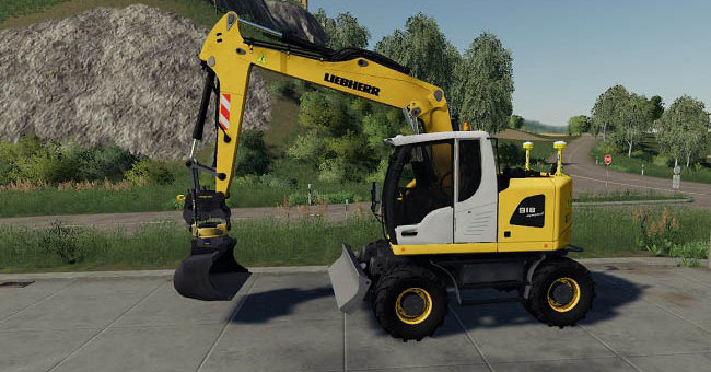 Мод ПАК Liebherr 918 & 920 v1.0 Farming Simulator 2019