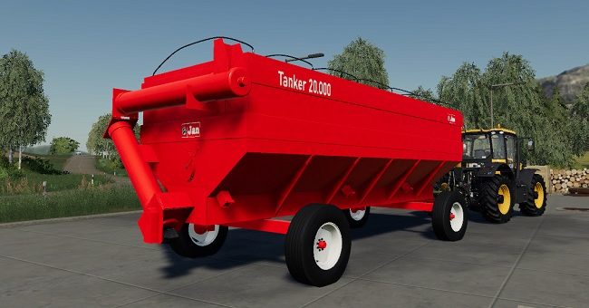 Мод прицеп Graneleira JAN v1.0 Farming Simulator 19
