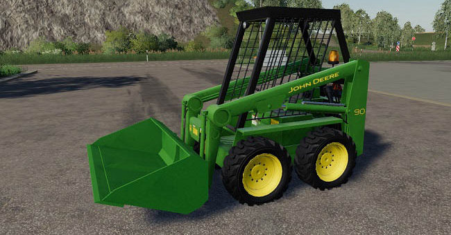 Мод погрузчик JD90 Skid Steer Loader v1.0.0.0 FS19