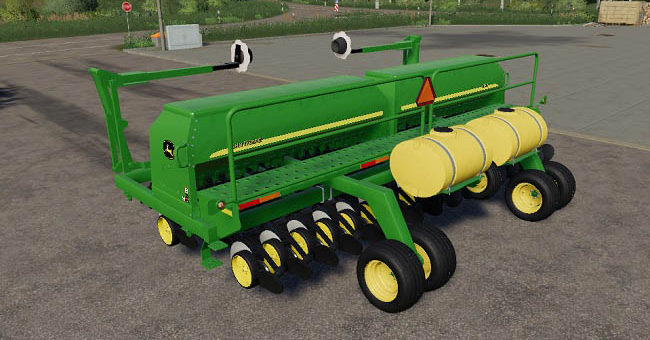 Мод сеялка John Deere 1590 Grain Drill v1.0 Farming Simulator 19