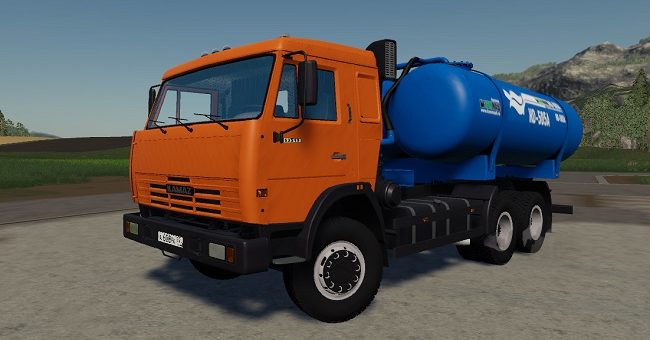 Мод грузовик Камаз-5320 КО-505А v2.4 Фермер Симулятор 2019