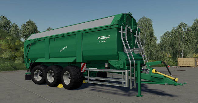 Мод прицеп Krampe Bandit 800 v1.0.0.1 Farming Simulator 19