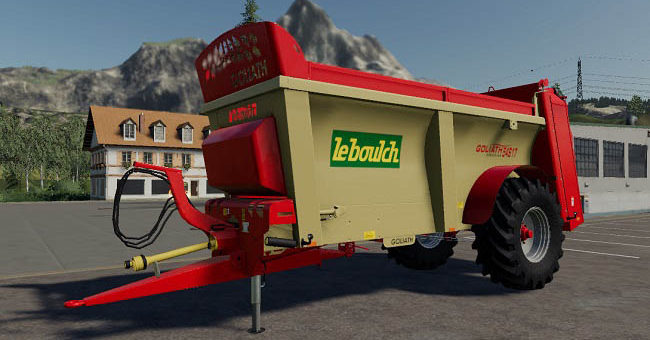 Мод прицеп Leboulch Goliath 54S17 v1.0.0.0 FS2019