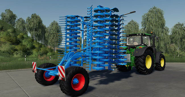 Мод культиватор Lemken Heliodor 9/600 v1.1.0.0 FS2019