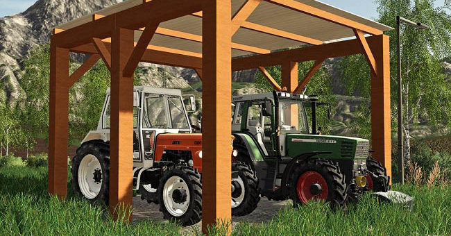 Мод навес Little Shelter v1.0.0.0 Farming Simulator 2019