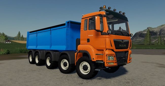 Мод грузовик MAN TGS 18.500 Kipper v1.0.0.0 FS2019