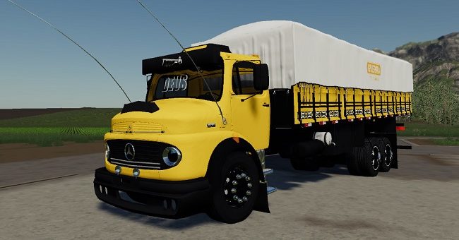 Мод грузовик Mercedes-Benz 1513 v1.0 Farming Simulator 2019