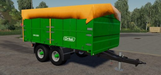 Мод прицеп Orkel GMV v1.0.0.0 Farming Simulator 19