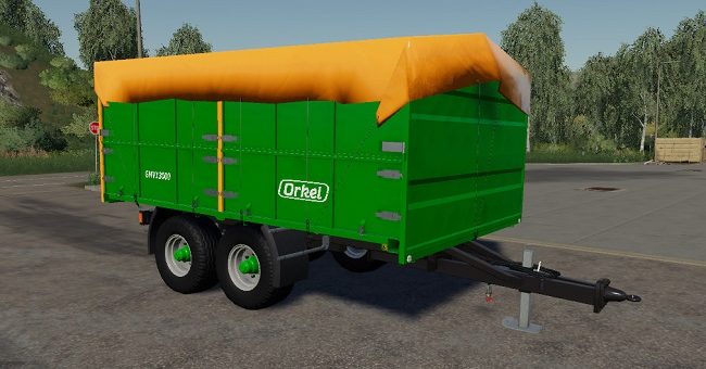 Мод прицеп Orkel GMV v1.0.0.0 Farming Simulator 19