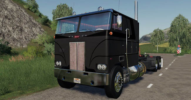 Мод тягач Peterbilt 352 Stretch Frame v1.0 Farming Simulator 19