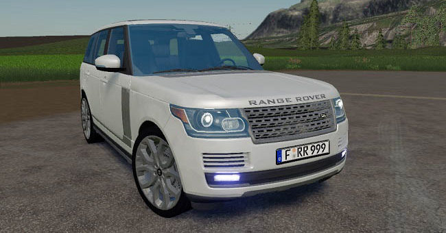 Мод авто Range Rover Vogue 2014 v1.0 Farming Simulator 19