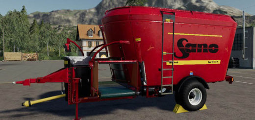 Мод прицеп SANO TMR Profi v1.0.0.0 Farming Simulator 19