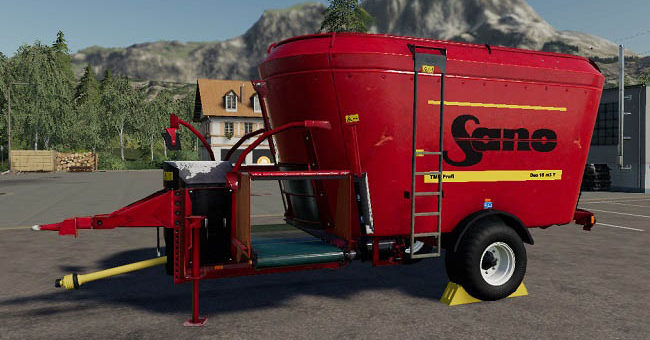 Мод прицеп SANO TMR Profi v1.0.0.0 Farming Simulator 19