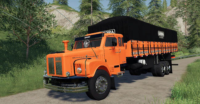 Мод грузовик Scania Jaca v1.0.0.0 Farming Simulator 2019