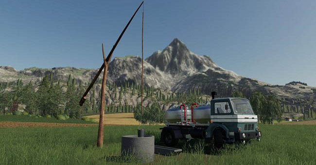 Мод колодец Shadoof v1.0.0.0 Farming Simulator 2019