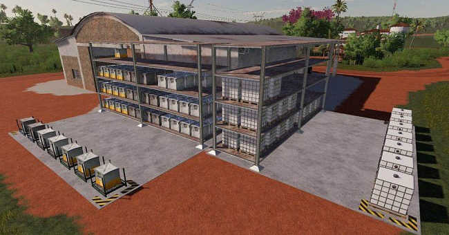 Мод ПАК Shelf Storage v1.0.0.0 Farming Simulator 19