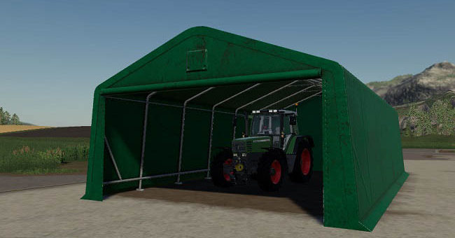 Мод навес Simple Shed v1.0 Farming Simulator 2019